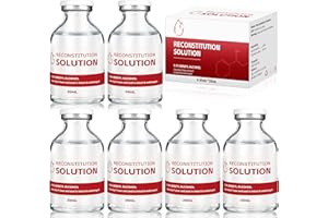 BuggyBeds Solution Bottles 6-Pack-30ML Capacity, Made in USA