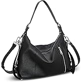 HESHE Soft Genuine Leather Purses and Handbags for Women Tote Shoulder Bag Satchel Purse Top Handle Bags Hobo Crossbody Purse | Soft, Genuine Leather