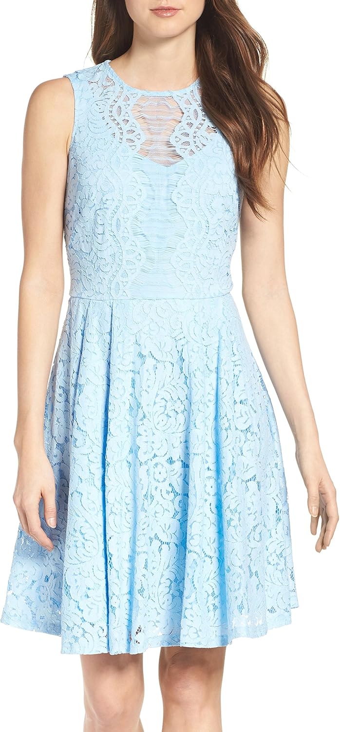 julian taylor fit and flare dress