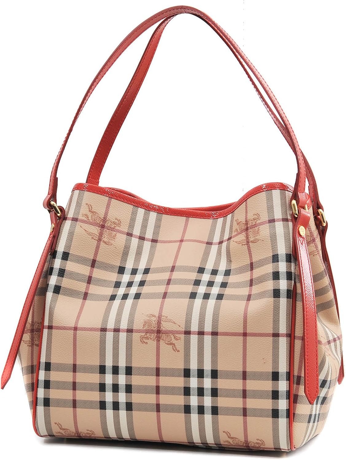 burberry bag with red handle
