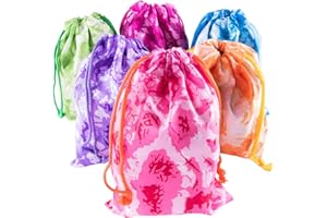 Super Z Outlet Tie-Dye Camouflage Drawstring Bags Party Favors, Arts & Crafts Activity 7"x10" (12)