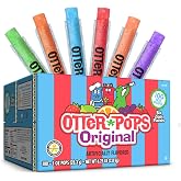 Otter Pops Freezer Pops, Original Variety Pack, 100 Count | 1 oz Freeze Pops, Six Zippy Flavors, Gluten Free, Fat Free, Bulk Frozen Treats to Keep Freezer Stocked and Cool Down in Heat