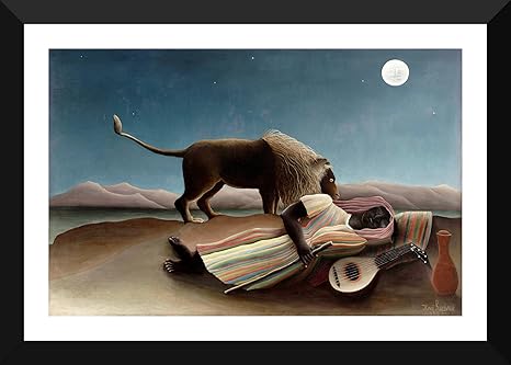 Tallenge The Sleeping Gypsy - "Henri Rousseau Paintings Collection ...
