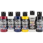 Wicked Colors W110-00 2-Ounce Wicked Detail Sampler Set Airbrush