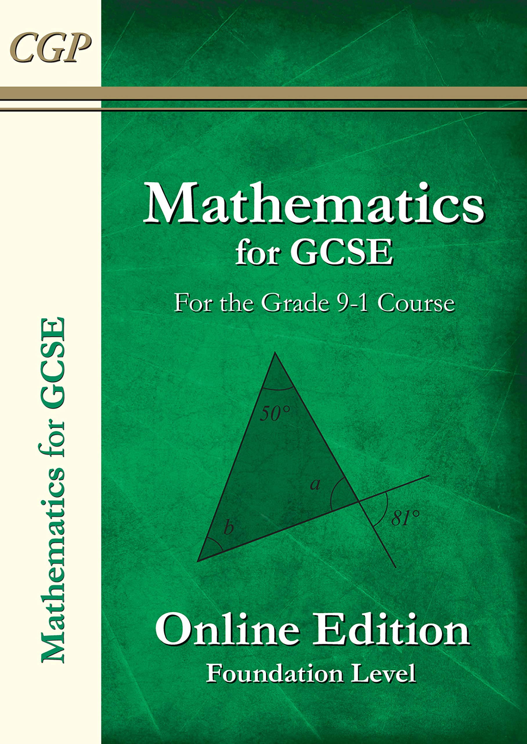 Maths For Gcse Textbook Online Edition With Answers Foundation For The Grade 9 1 Course Ideal For Catch Up And The 22 And 23 Exams Cgp Gcse Maths 9 1 Revision Amazon Co Uk Cgp Books