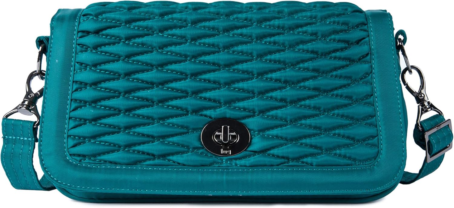 Lug Women's Allegro, Emerald Teal Cross Body Bag, One Size UK Amazon