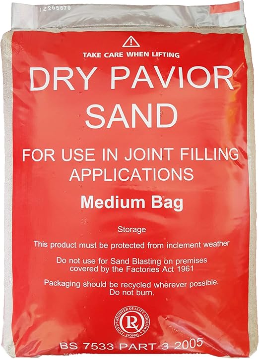 KILN Dried Brushing in Sand 25KG Block Paving Paver Joint Filler