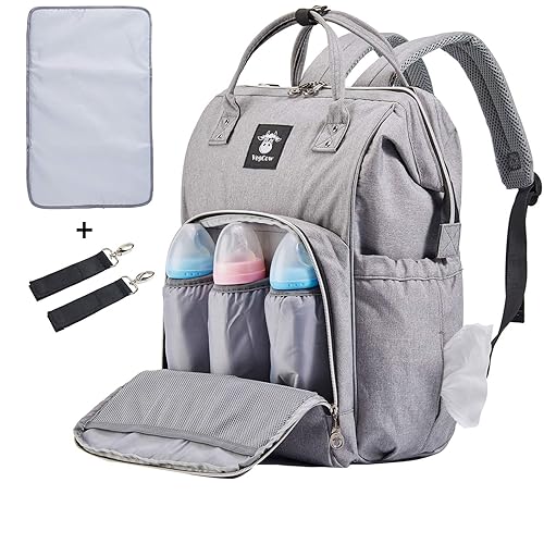 Frank Mully Extra Large Diaper Bag Backpacks, Wide Opening Baby