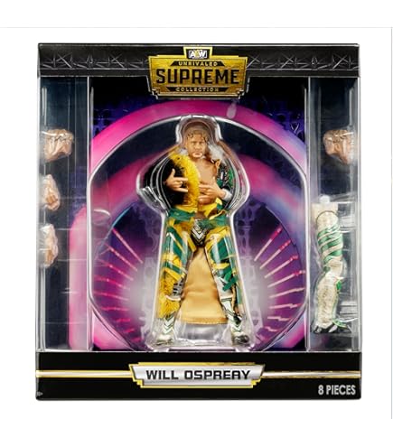 Amazon.com: AEW Orange Cassidy (All White) (1 of 3000) Vault