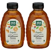 365 by Whole Foods Market, Organic Mountain Forest Light Amber Honey, 24 OZ (Pack of 2)