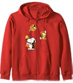 Amazon.com: Peanuts Woodstock Zip Hoodie : Clothing, Shoes & Jewelry