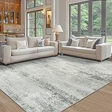 Washable Rug 6x9 Area Rugs, Abstract Large Living