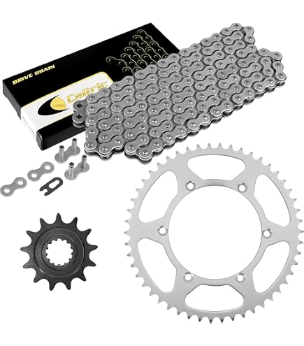 Amazon.com: Caltric Red O-Ring Drive Chain & Sprockets Kit