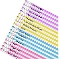 GIFTSFARM Taylor 16 Iconic Hits Pencil Set, Gift Merch for Music Lovers, Taylor Gifts for Birthday Girls, Blue Yellow Pink Purple Pencils, Gifts for Women