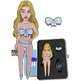 Divine Products llc Sexy Golf Divot Tool with Removable Bikini Ball Marker &ndash; Magnetic Hat Clip &amp; Gift Tin Included &ndash; Hottest Accessory on The Green