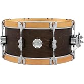 PDP Concept Classic Snare Drum, 6.5x14, Walnut/Natural Hoops