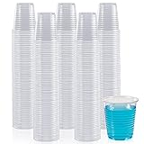 Lilymicky 500 Pack 3 oz Clear Plastic Cups, Small