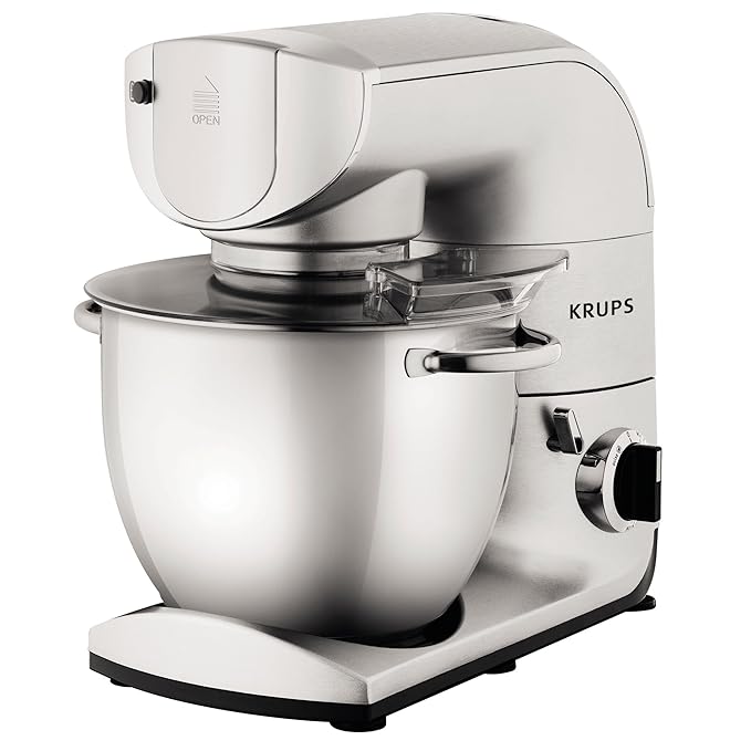 Krups KA402D Küchenmaschine 5.5 liters, Edelstahl