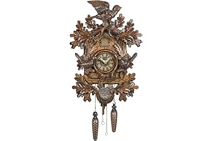 Trenkle Quartz Cuckoo Clock 3 Birds TU 367 Q
