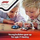 LEGO City F1 Williams Racing & Haas F1 Race Cars view 2