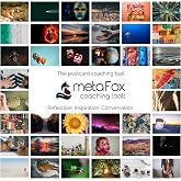 metaFox - 52 Inspirational Cards, Positive Affirmations &amp; Motivational Postcards, Picture Cards For Coaching &amp; Therapy, Mindfulness, Original Motivational Deck