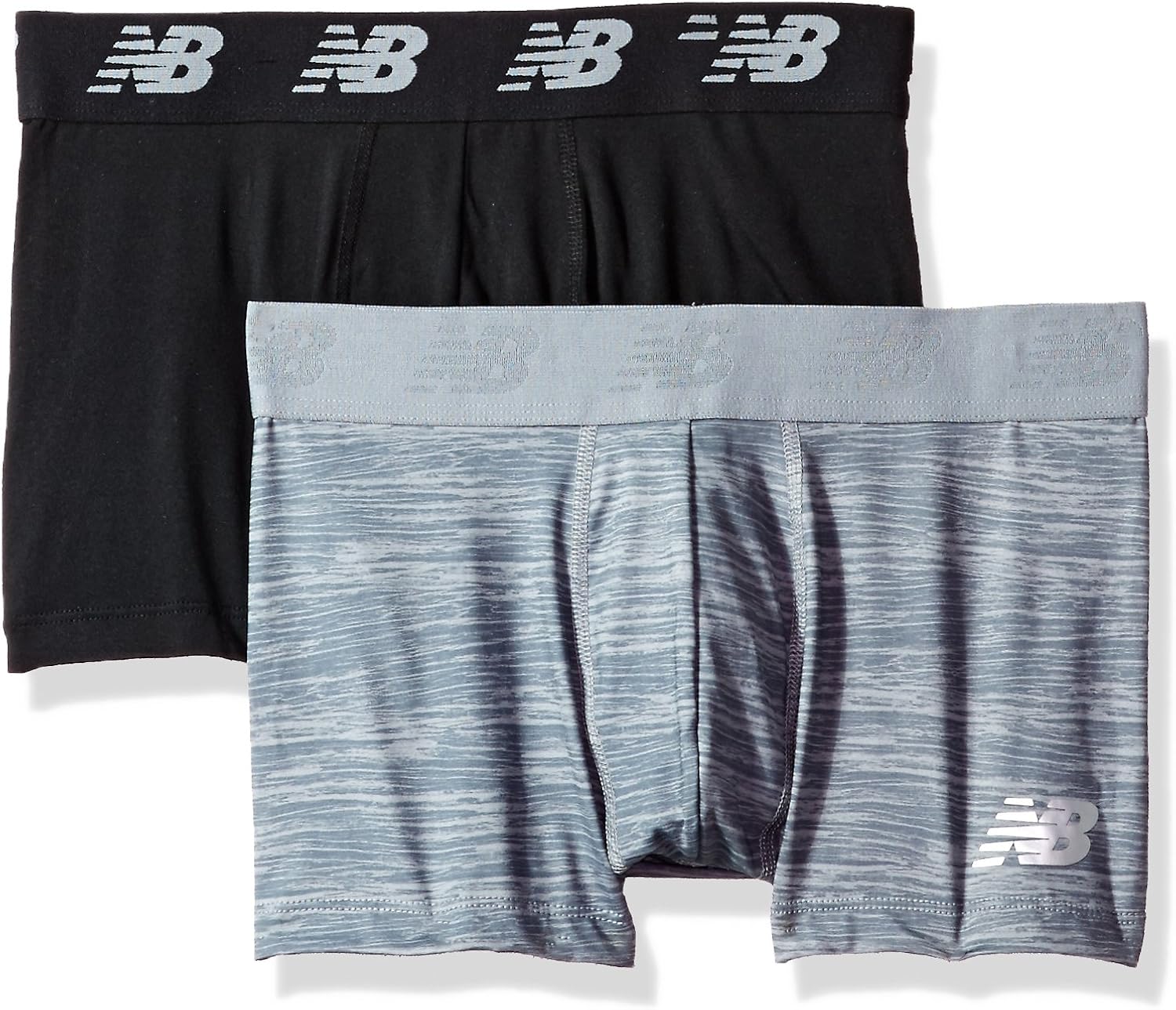 New Balance Men's Premium Performance 3" Trunk Underwear (Pack of 2): Clothing