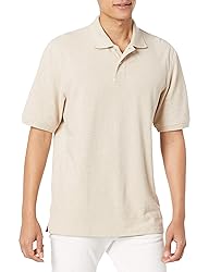 Amazon Essentials Men's Regular-Fit Cotton Pique