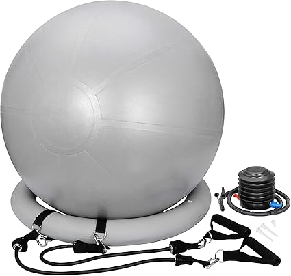 yoga ball with feet