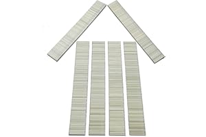 Toicann 18 Gauge Brad Nails 304 Stainless Steel 18 GA Nail Gun Nails Assorted and Small Finishing Nails for Pneumatic, Electric Brad Nailer (3/4 inch)