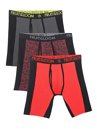 Loom Men's Mens Short Leg Boxer Briefs Fruit Of The Loom Mens