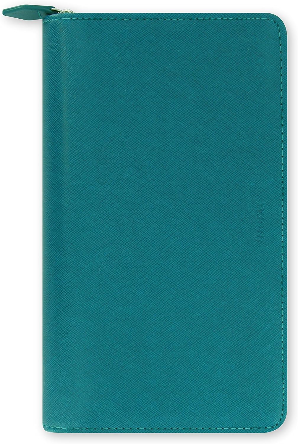 Filofax Personal Compact Zip Saffiano Zip Aquamarine Organiser, Blue