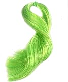 Lime Light - Kiwi Nylon Doll Hair for rerooting
