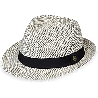 Wallaroo Hat Company Bianca Pare-soleil réglable pour femme Style élégant Conçu en Australie, Noir Wallaroo Hat Company Bianca Pare-soleil réglable pour femme Style élégant Conçu en Australie, Noir