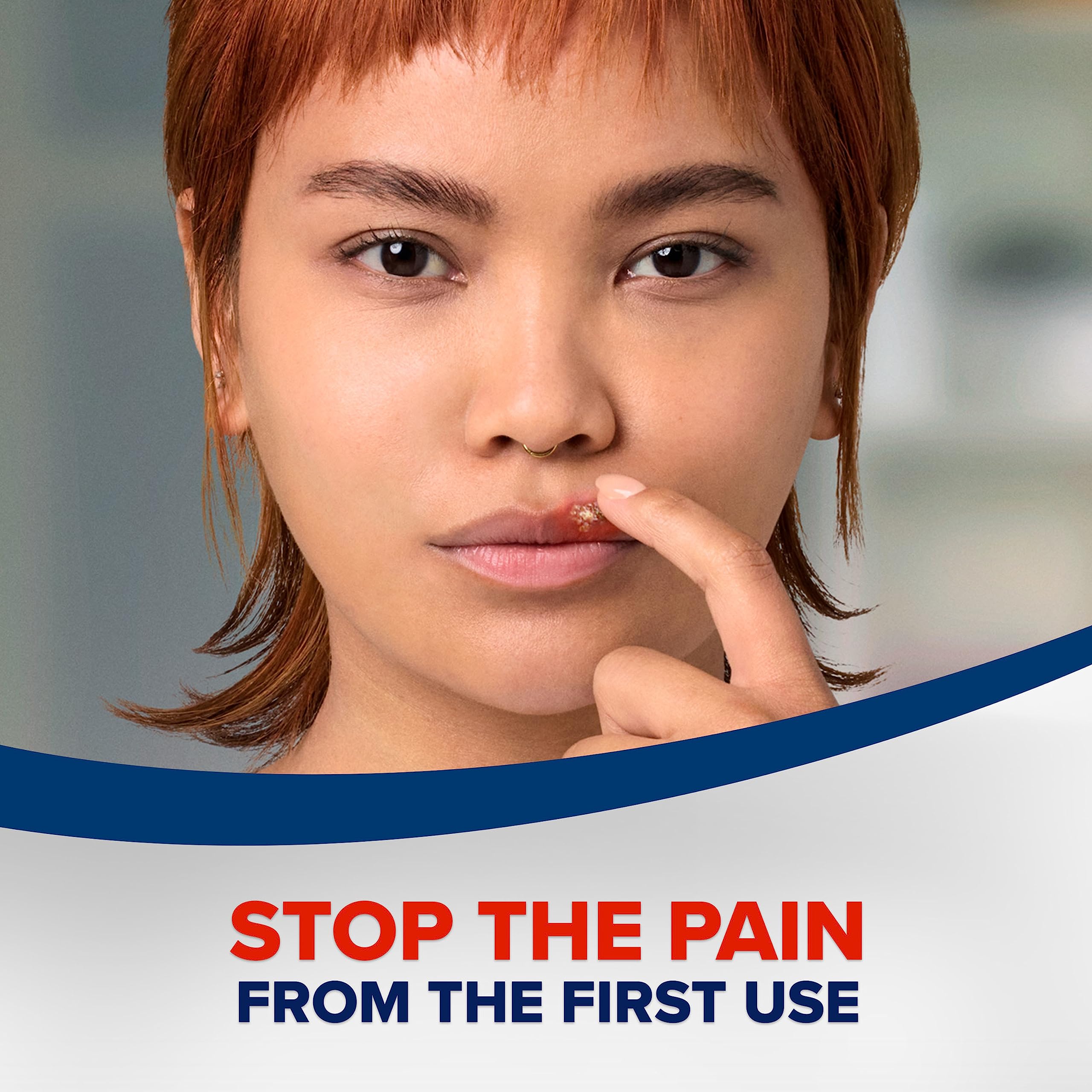 Orajel Cold Sore Treatment Bundle with Abreva Rapid Relief Cream, 0.105 oz and 1 Tube 3 Grams