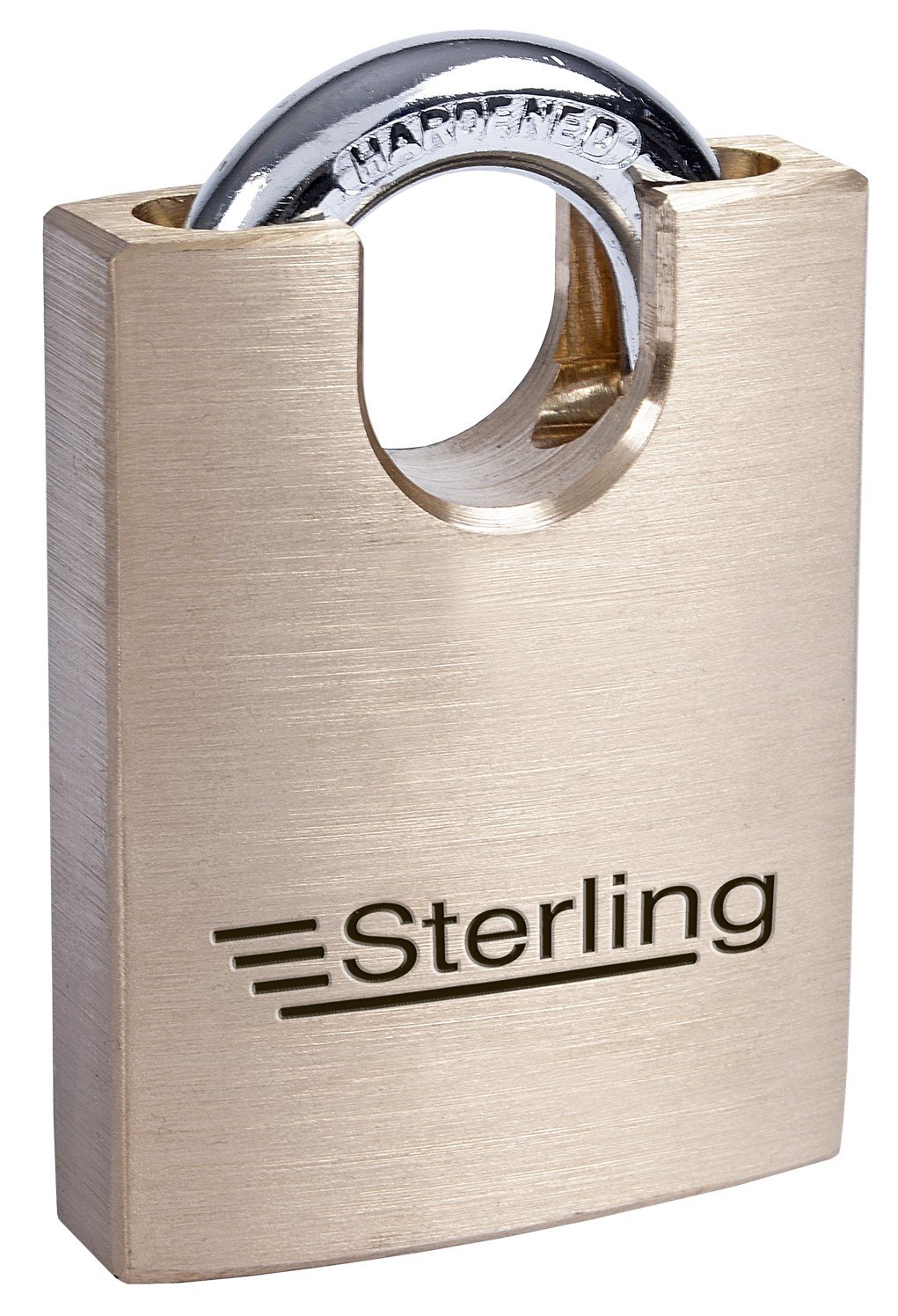 Sterling CSP162 60mm Closed Shackle Chrome Plated Brass Padlock
