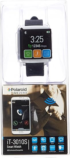 Amazon.com: Polaroid IT3010S TimeZero Bluetooth Smartwatch