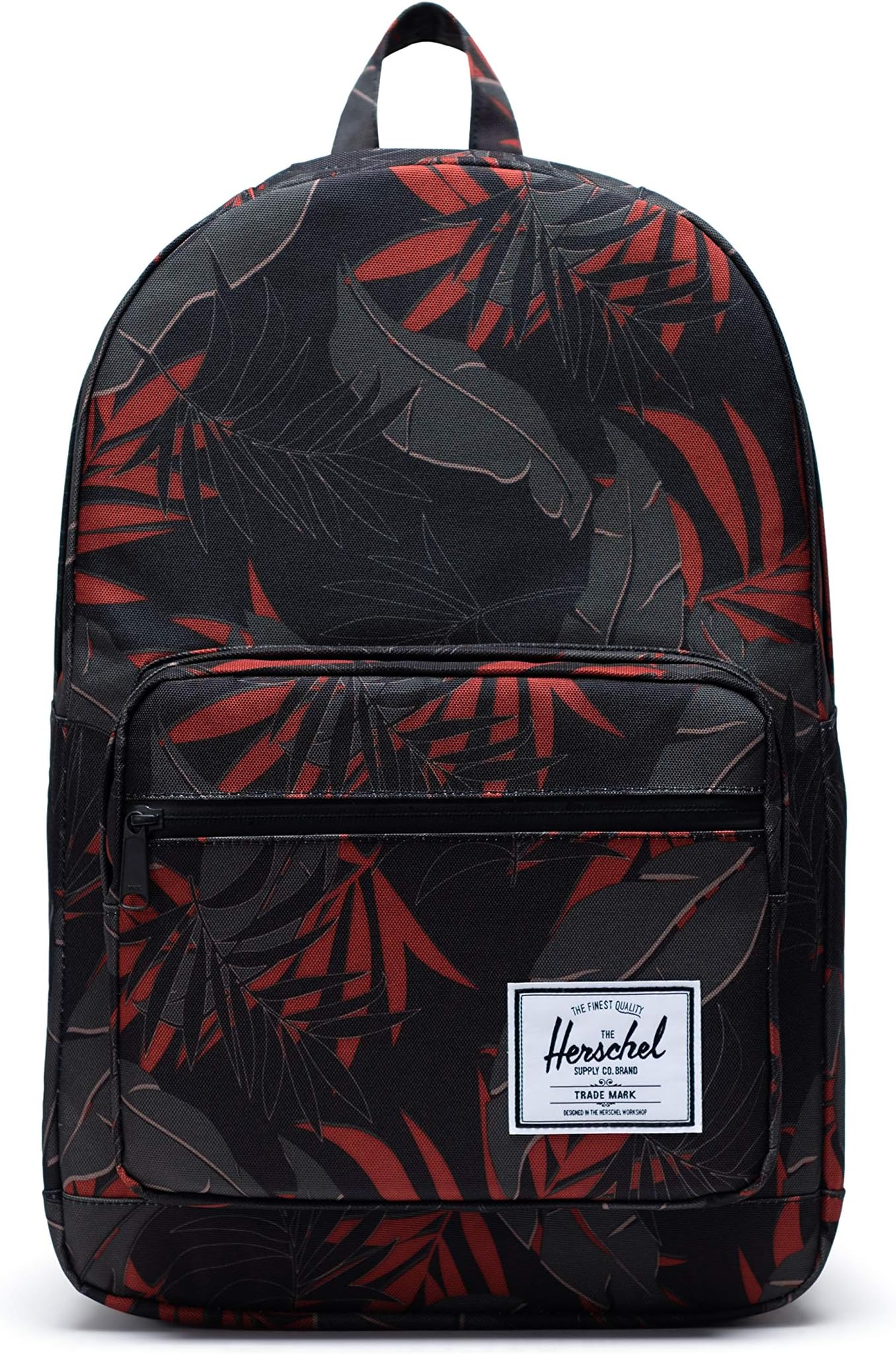 Pop Quiz Backpack, Dark Olive Palm, Classic 22L