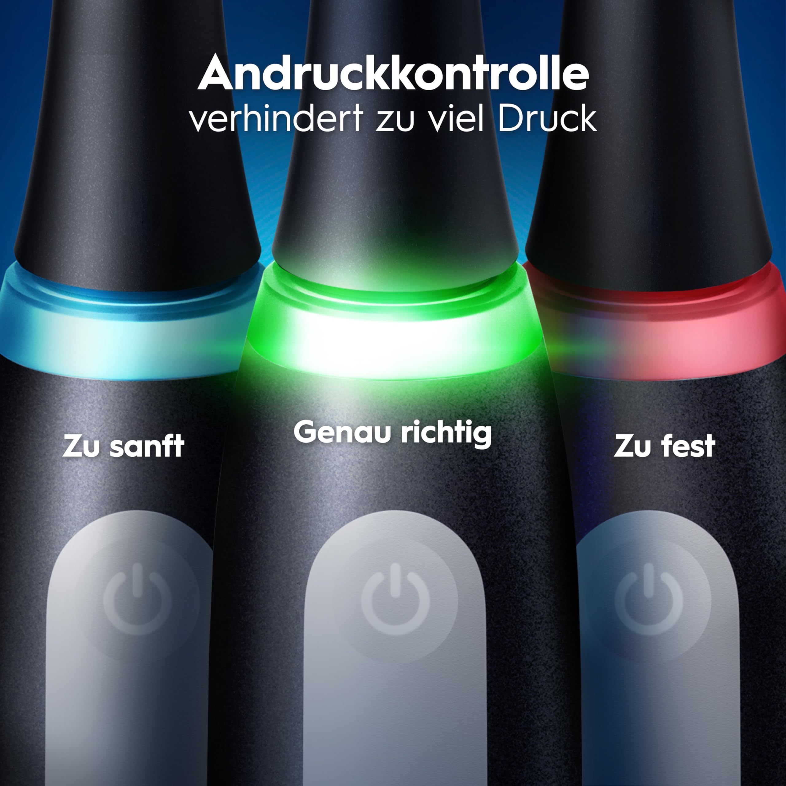 Oral-B iO Series 3 Plus Edition Elektrische Zahnbürste, Electric Toothbrush, drei Putzmodi für Zahnpflege, Designed by Braun, TESTSIEGER Stiftung Warentest (12, 2024), Matt Black 4