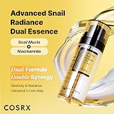COSRX Niacinamide 5% + Snail Mucin 74% Dual Essence 80ml Hydrating Brightening view 2