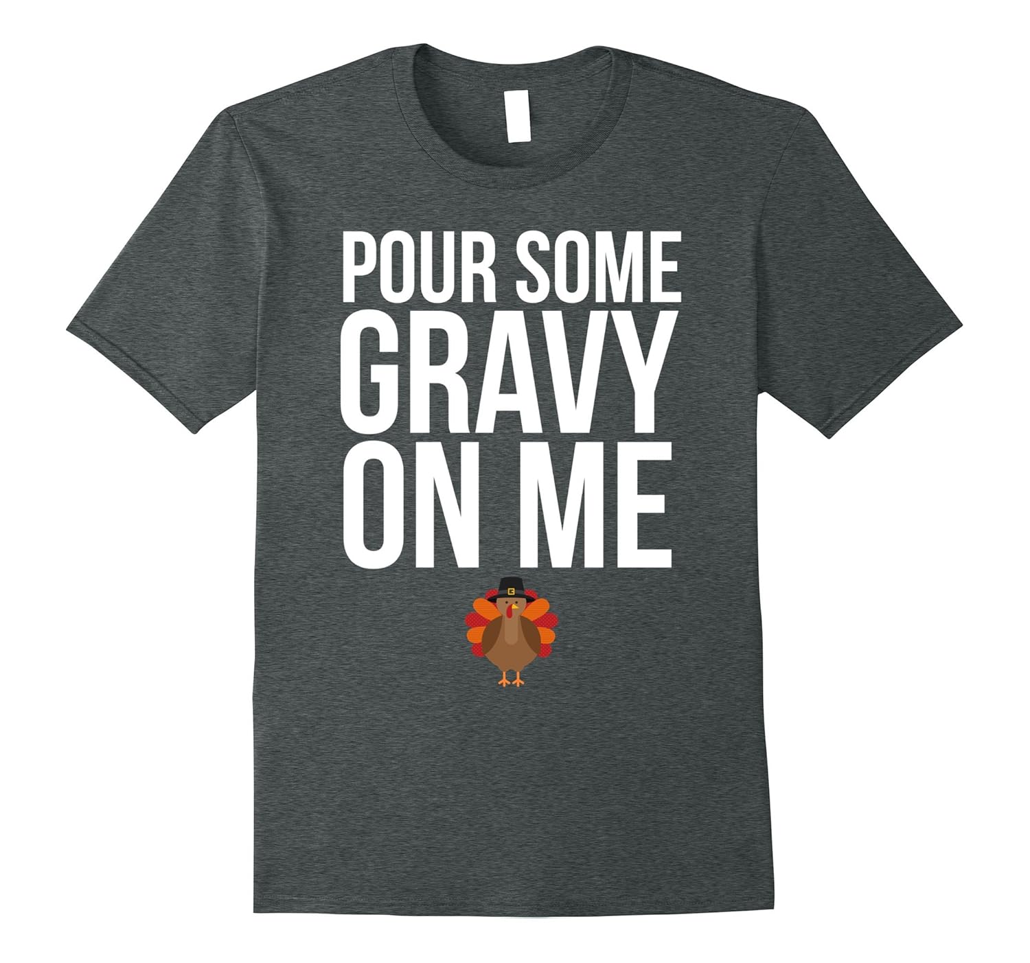 Funny Gravy Thanksgiving Day T-shirt-Rose