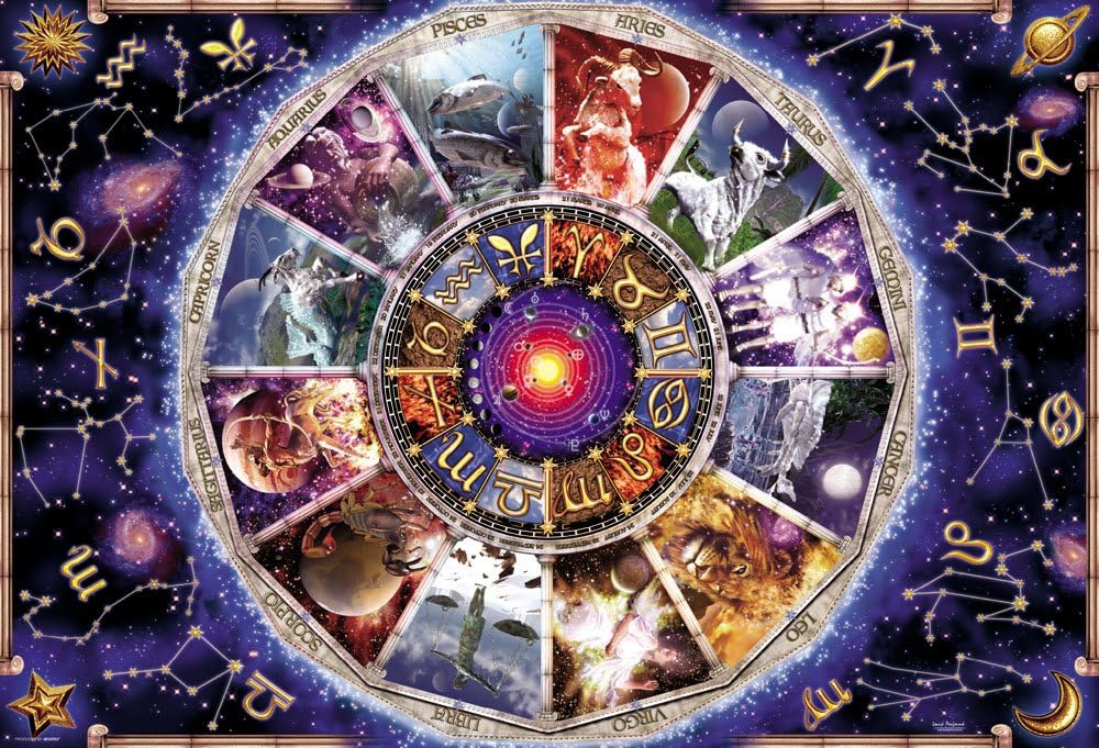 Beverly 1000 Piece Jigsaw Puzzle Zodiac -Signs of The Zodiac- (49x72cm)