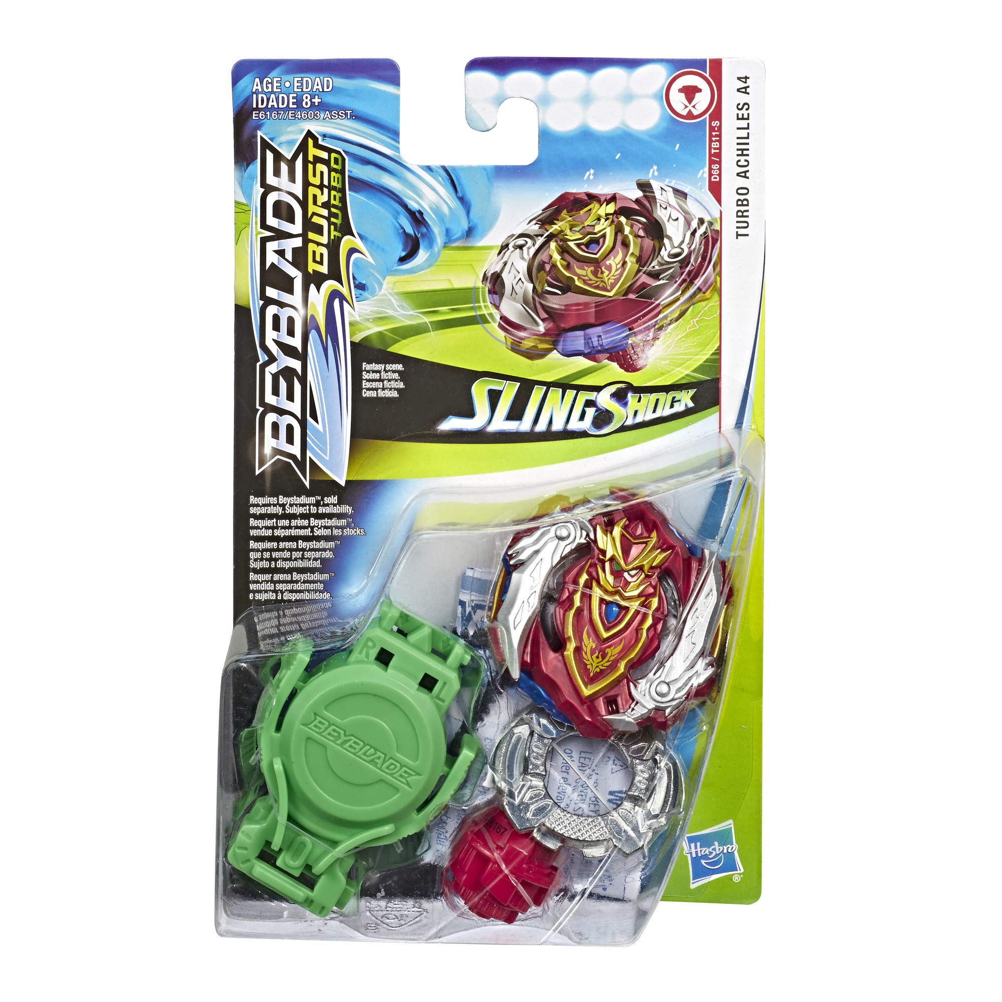 Beyblade Burst Turbo Slingshock Dual Pack Kerbeus K4, Blizzard-X Gianon