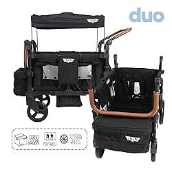 Keenz Duo Stroller Wagon with Canopy, 4-Passenger