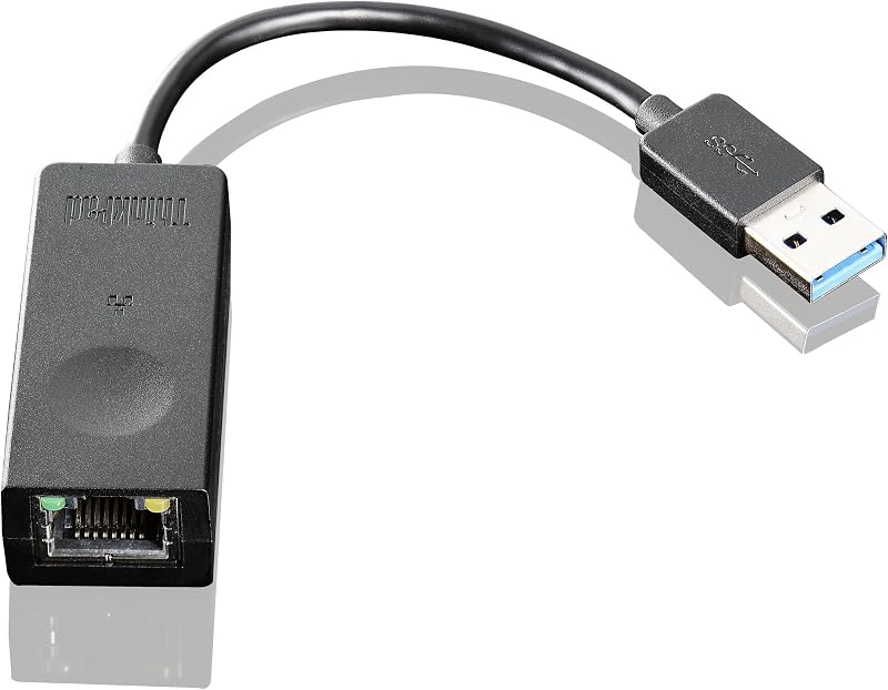 Lenovo USB to Ethernet Network Adapter Black