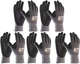 ATG Maxiflex Ultimate 34-874 Nitrile Gloves Size 9 Dry Grip Assembly Work view 1