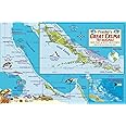 Great Exuma Bahamas Dive Map & Reef Creatures Guide Franko Maps Laminated Fish Card