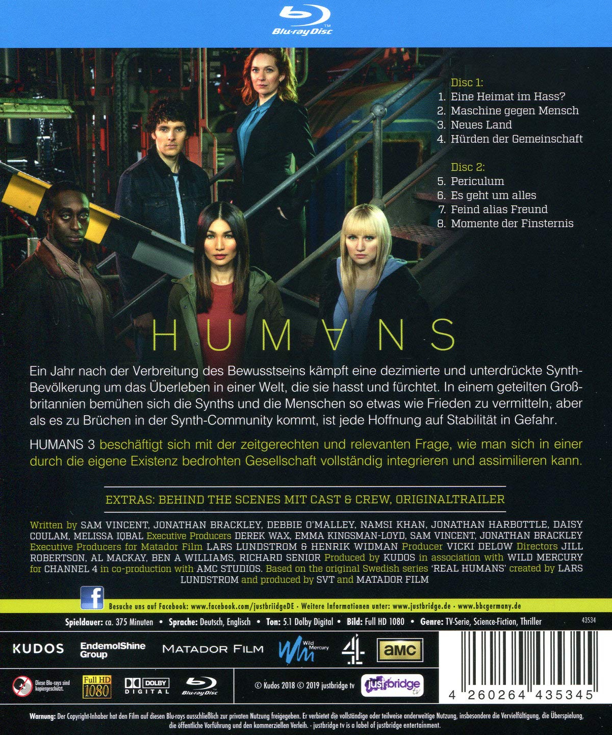 Amazon Com Humans Die Komplette 3 Staffel Movies Tv