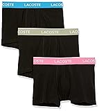 Lacoste Men's 3-Pack Regular Fit Boxers, 5H3401-GFX-L