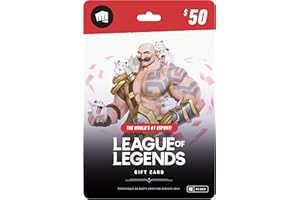 RIOT GAMES League of Legends $50 Gift Card - NA Server Only [Online Game Code]
