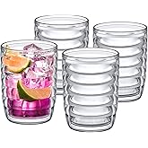 Amazing Abby - Arctic - 16-Ounce Insulated Plastic Tumblers (Set of 4), Double-Wall Reusable Cups, BPA-Free, Shatter-Proof, Dishwasher-Safe
